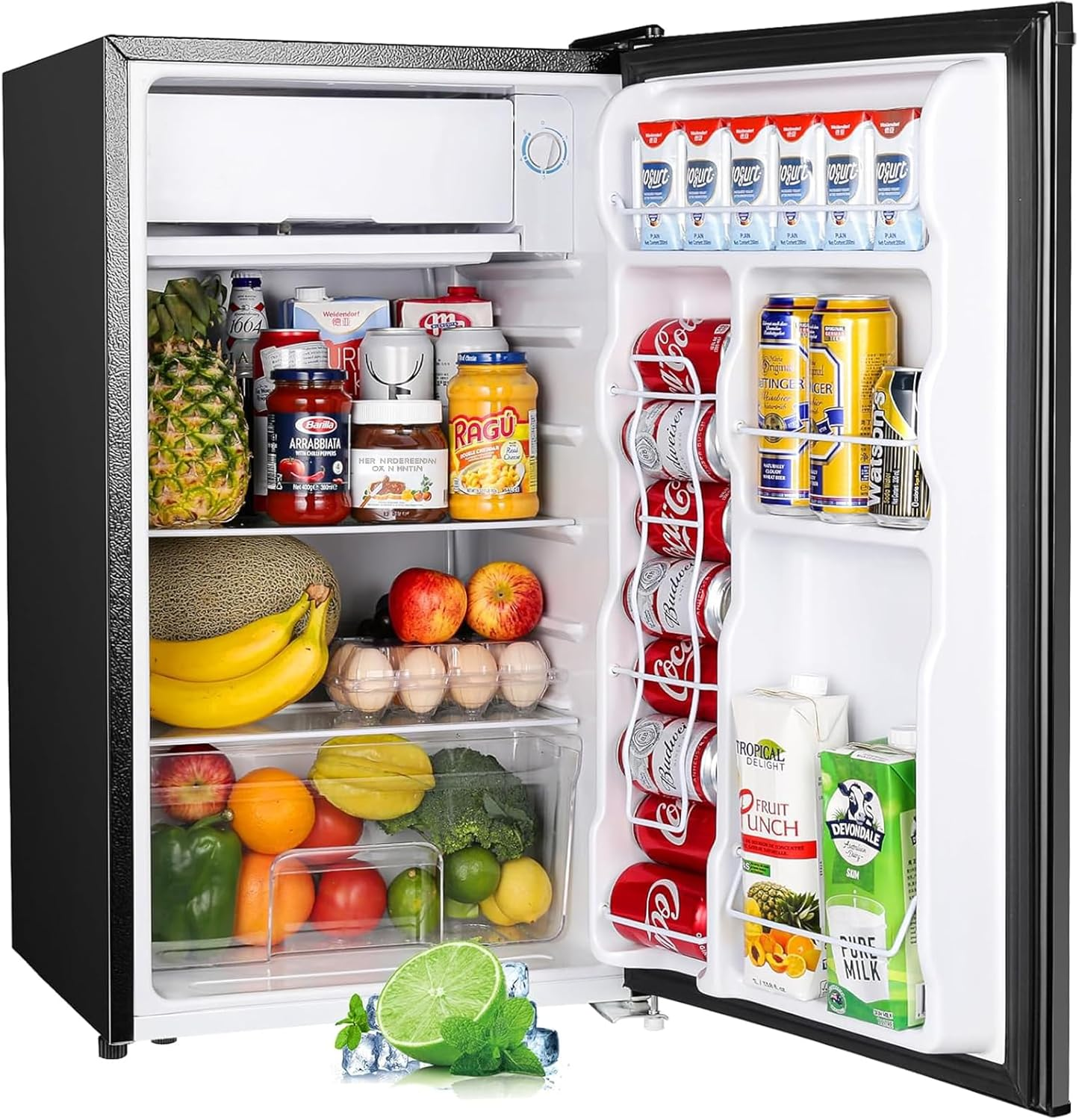 Upstreman 3.2 Cu.Ft Mini Fridge