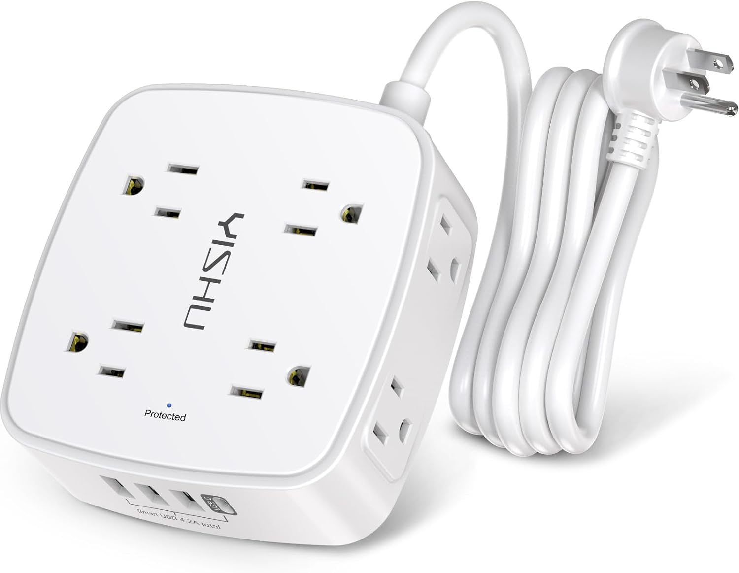 6 Ft Surge Protector Power Strip