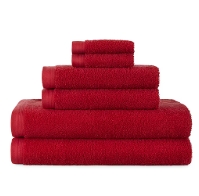 Home Expressions Solid & Stripe Bath Towel