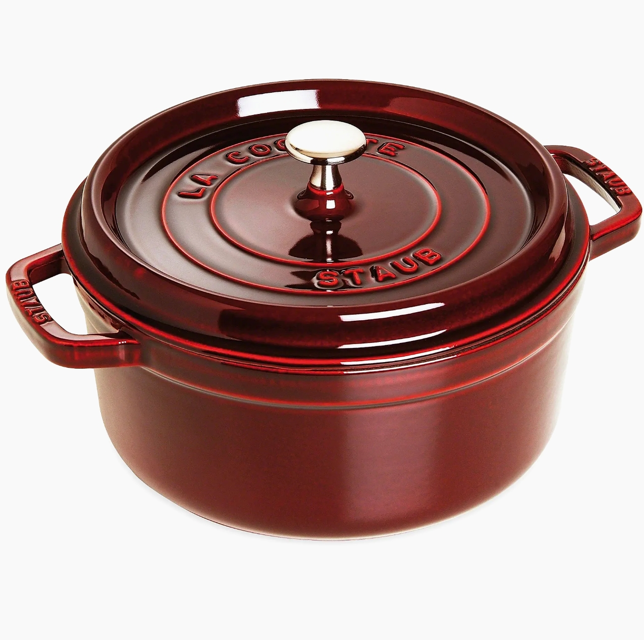 Cast Iron 4-Quart Round Cocotte