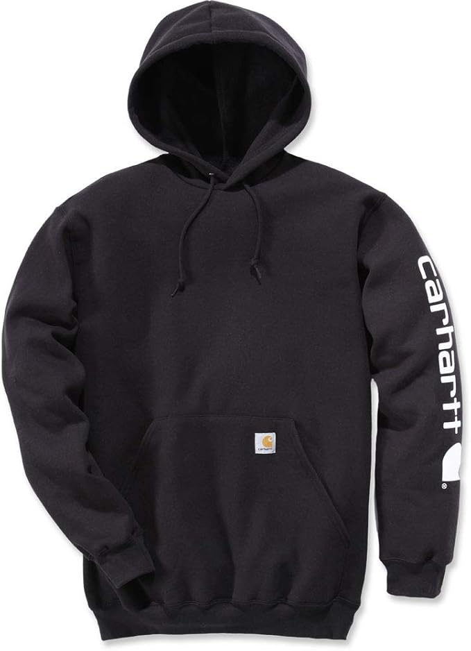 Carhartt Men's Loose Fit Midweight Logo Sleeve Graphic Sweatshirt