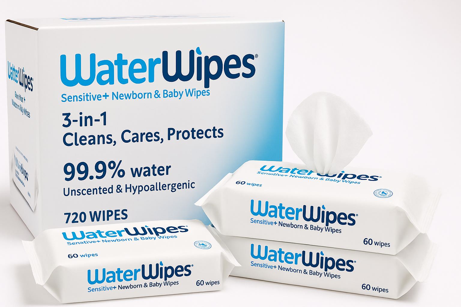 WaterWipes Sensitive+ Newborn & Baby Wipes (720 Count) Review: Ultra‑Simple Wipes for Ultra‑Sensitive Skin