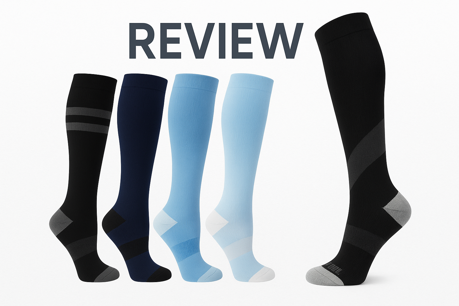 FITRELL 3 Pairs Compression Socks (20–30 mmHg): Affordable Everyday Support for Active Legs