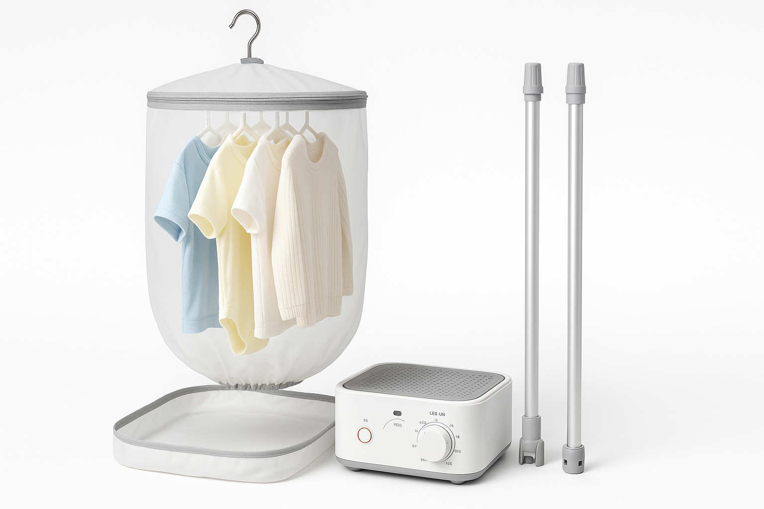 MOJOCO Portable Clothes Dryer Review: A Compact, Quiet Dryer for Small Spaces and Travel
