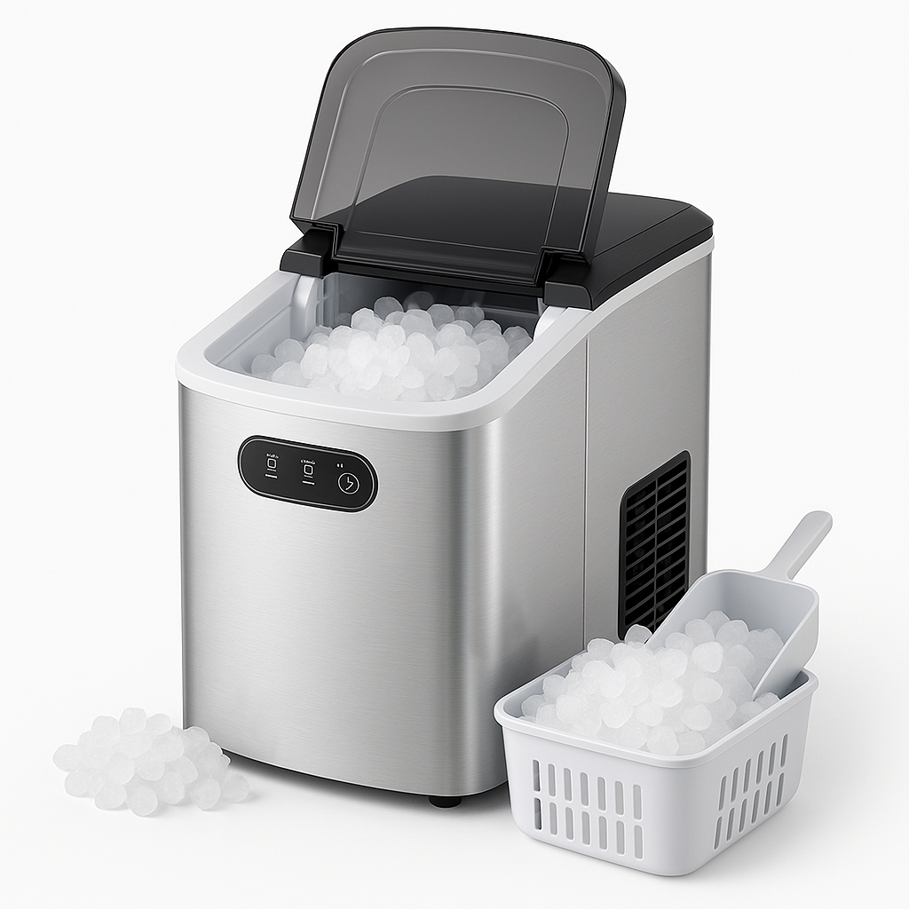 Kismile Nugget Ice Makers Countertop Review: Compact, Chewable Ice on Demand