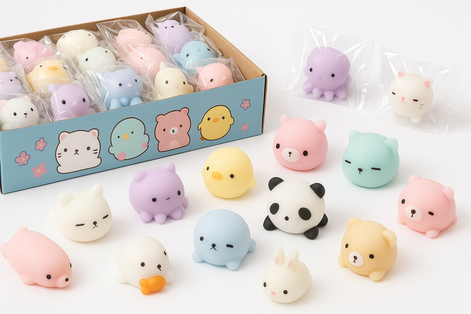 30 Pack Kawaii Squishy Toys Review: Affordable, Cute Party Favors and Classroom Prizes