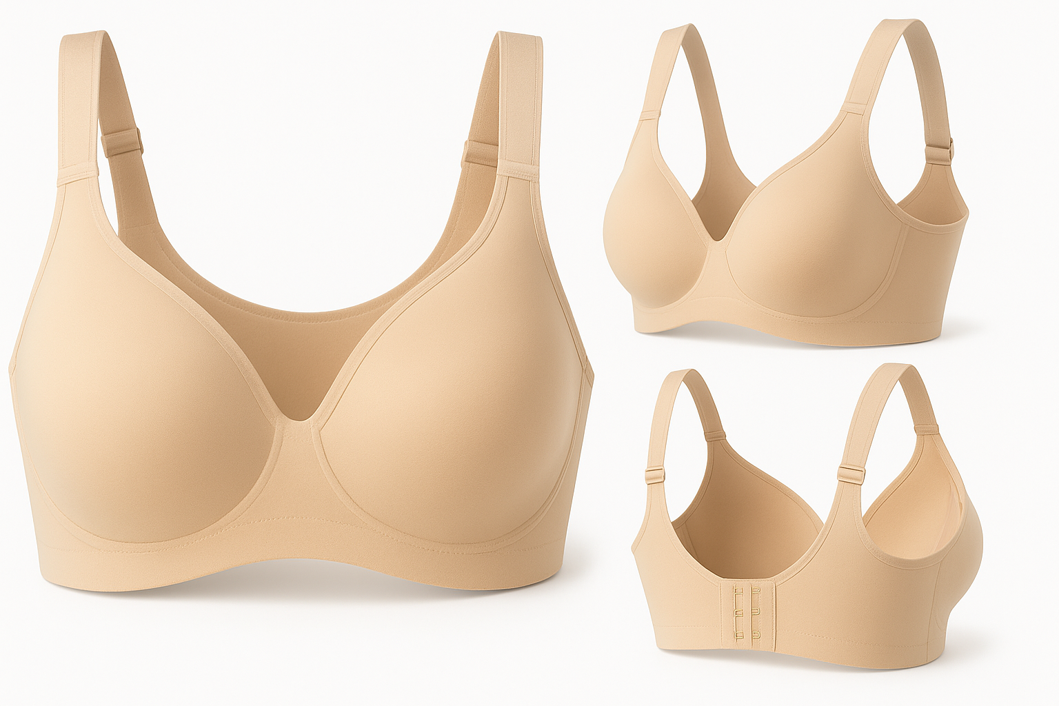 LetsJoli Supportive Wireless Push Up Bra Review: Full-Coverage Comfort for Mature and Plus-Size Figures