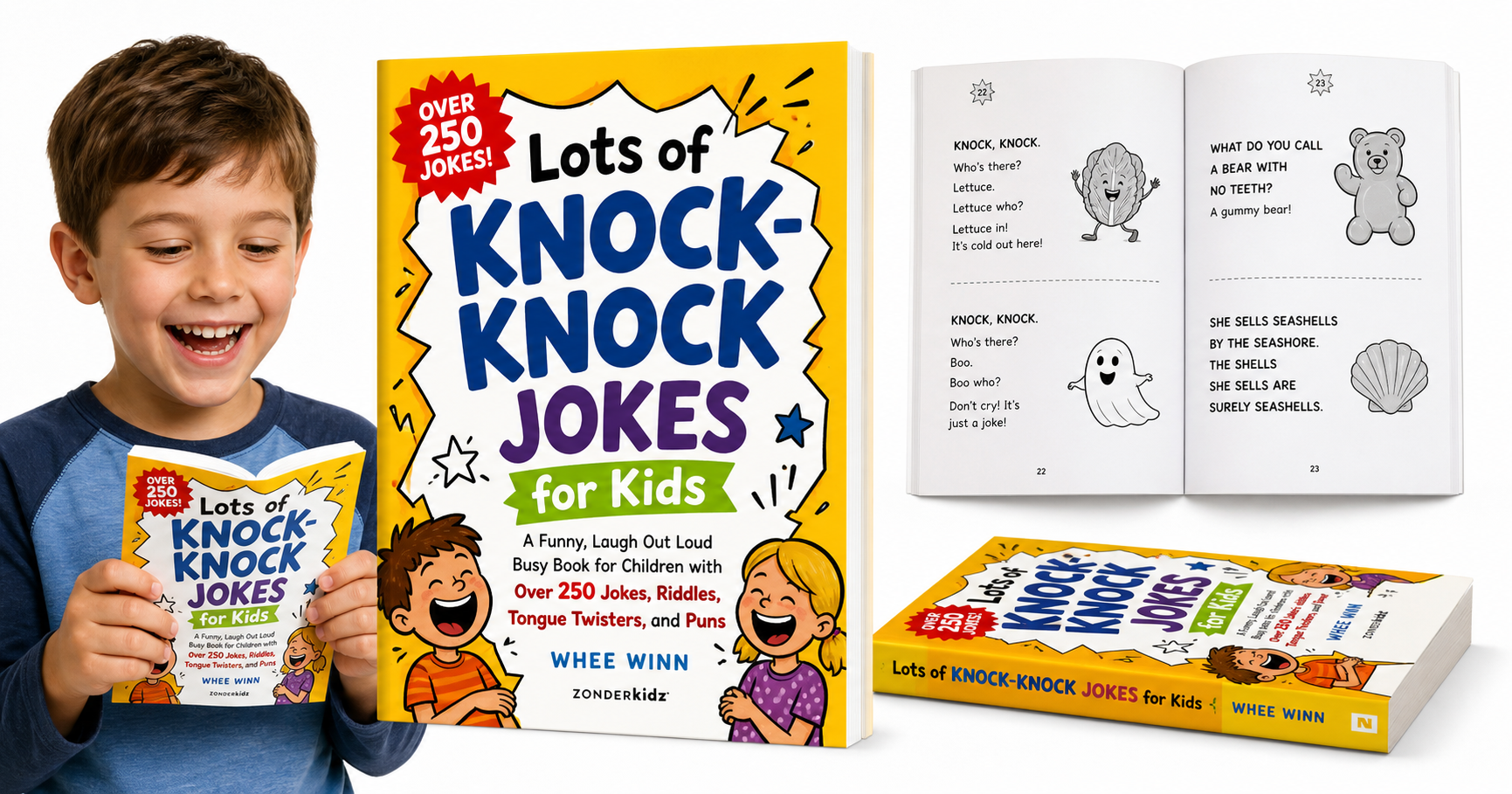 Lots of Knock-Knock Jokes for Kids Review: A Compact, Laugh-Out-Loud Joke Book for Ages 6–10
