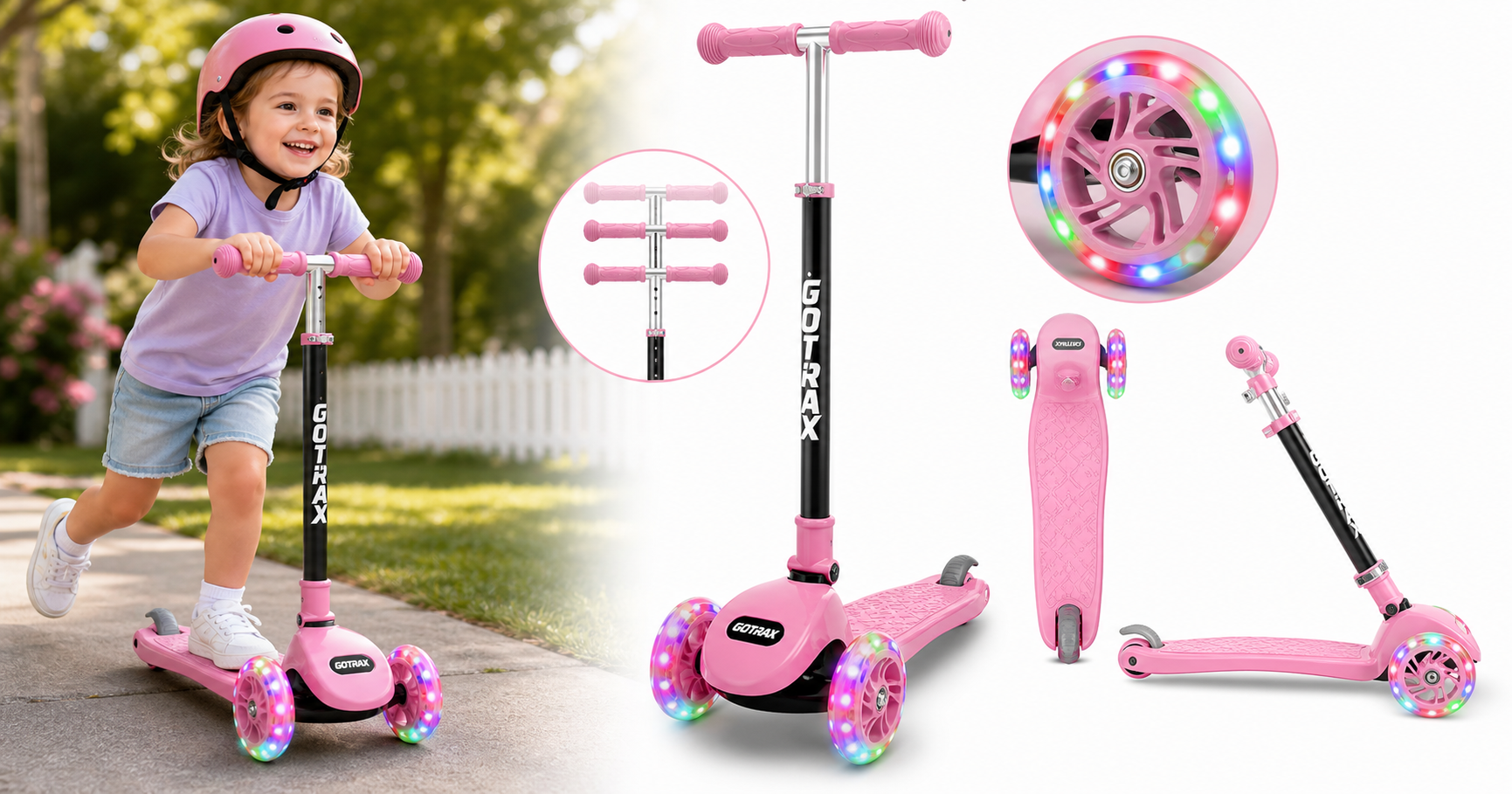 Gotrax KS1 Kids Kick Scooter Review: A Stable, Light-Up Starter Scooter for Ages 2–8