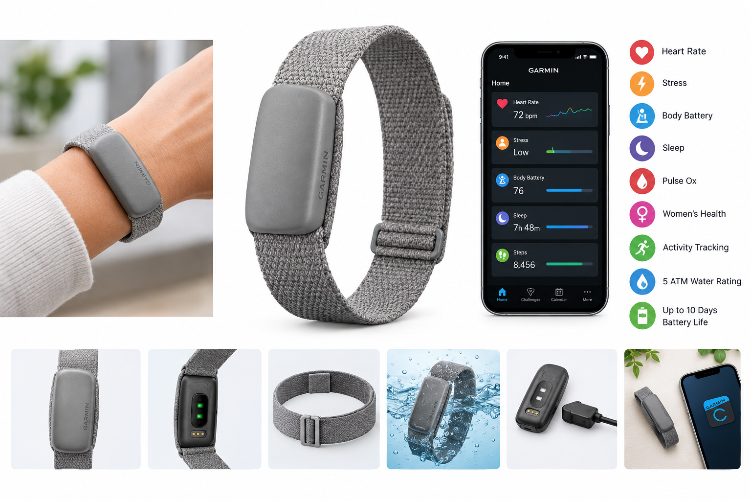 Garmin CIRQA Smart Band Review: A Screenless Health and Fitness Tracker Without a Subscription