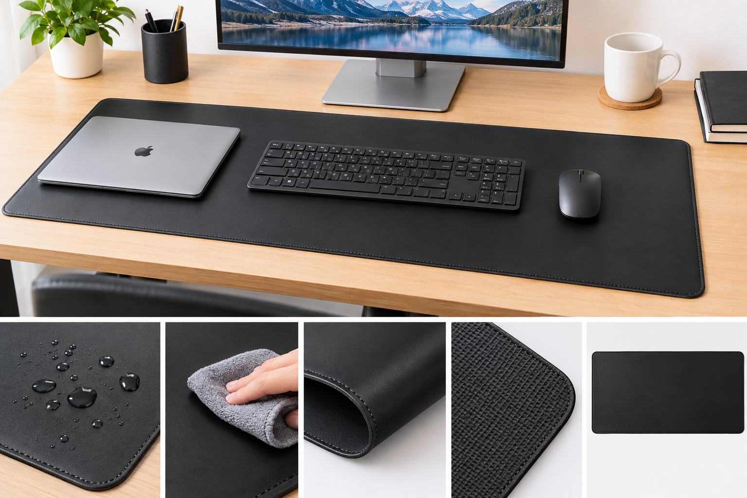 YSAGi Leather Desk Protector Review: A Practical Waterproof PU Leather Desk Mat